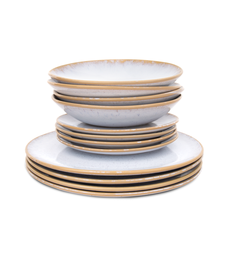 Amazônia 12-delige set met pasta borden