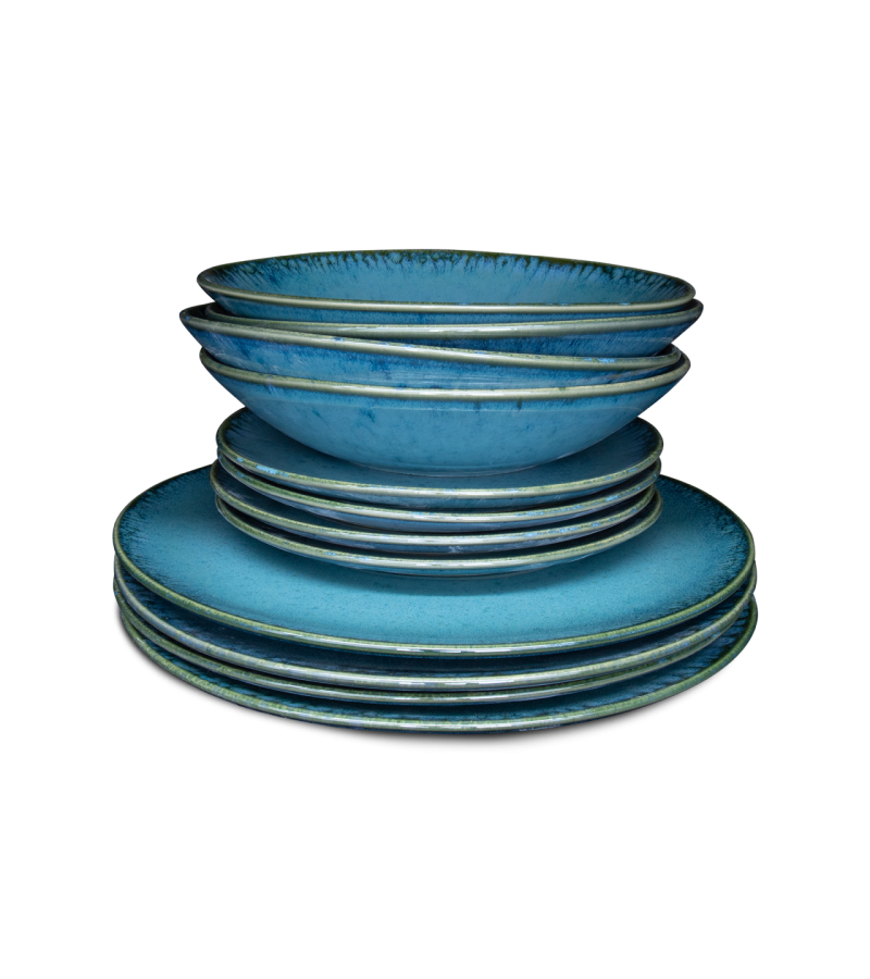 Amazônia 12-delige set met pasta borden